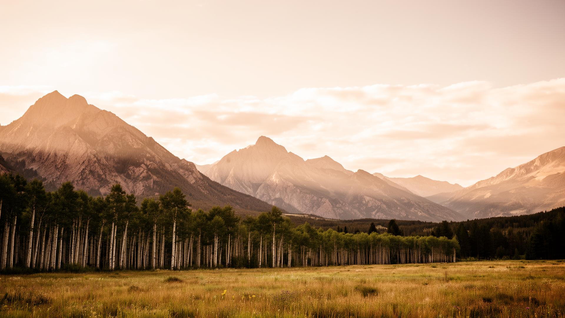 Colorado mountain landscape
